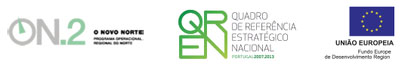 logo Novo Norte, QREN and UE